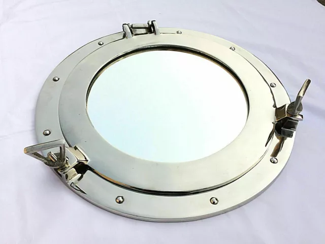 Náutico Pared Decorativo Portilla 15" Aluminio Ventana Navío Barco