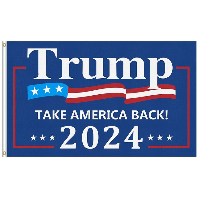 2024 TRUMP FLAG 3x5 FT ReElect Donald Trump for US President TAKE