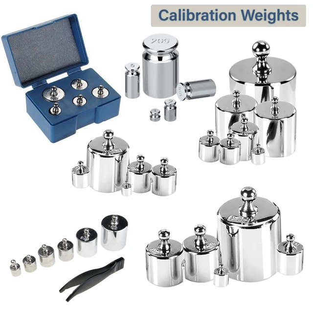 PRECISION CALIBRATION SCALE Balance Weight Set Kit Tweezer Digital