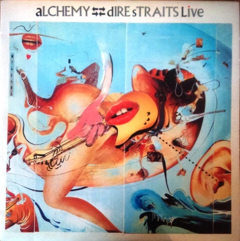 Dire Straits - Alchemy - Dire Straits Live - Used Vinyl Record - M148S