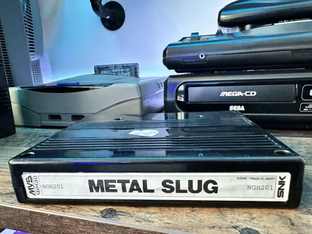 Metal Slug Neo Geo MVS with instructions