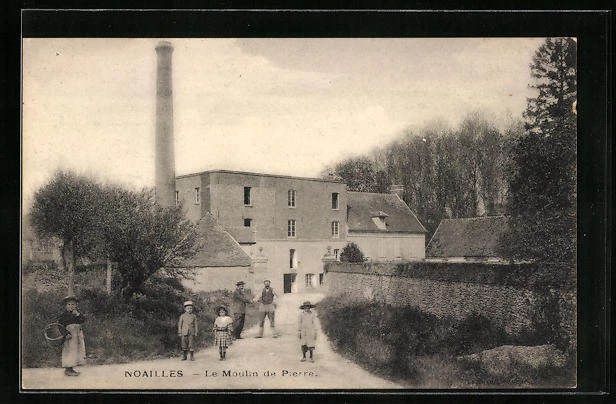 CPA Noailles, Le Moulin de Pierre