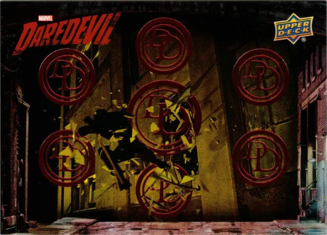 Upper Deck Daredevil 2018 temporada 1 y 2 rojo paralelo #34 Defenestración 004/299