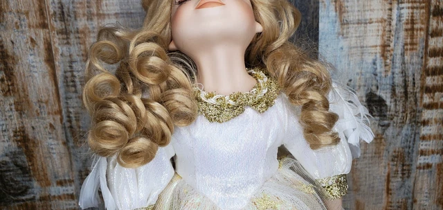 Kissing Fairy Doll Angelica 12200 Heritage Signature Collection Porcelain Angel 6