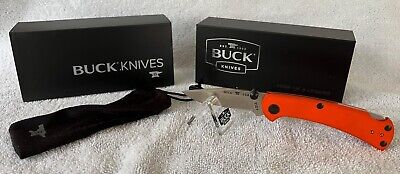 Buck USA 112 Ranger Slim Pro TRX Knife, Stainless Handle, S30V Steel - NIB