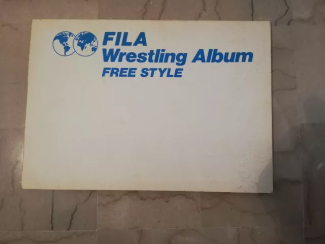 FILA wrestling album book Free Style NO adidas nike asics brute shoes singlet