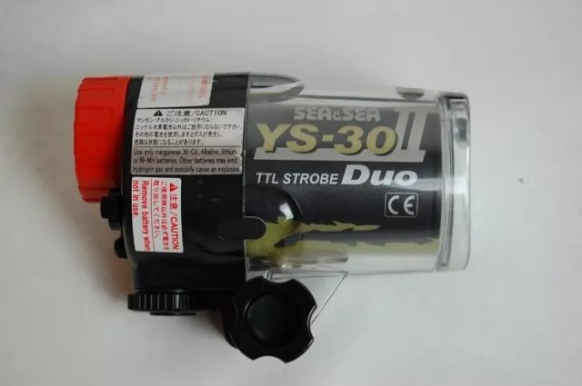 SEA&SEA YS-30 II Underwater Strobe flash Small TTL Strobe Japan Working Tested