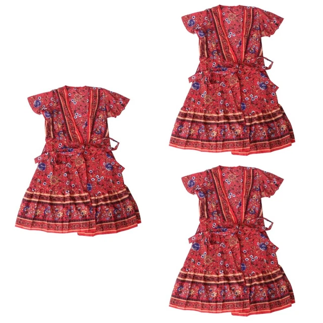 3 Pieces Summer Dress Bohemian Dress Vestidos Para Mujeres Lace 11