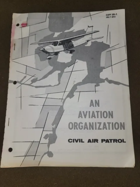 Vietnam War Civil Air Patrol Booklet Dated 1972