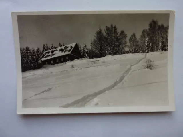 Alte Postkarte Ansichtskarte AK Zwota Jugendherberge