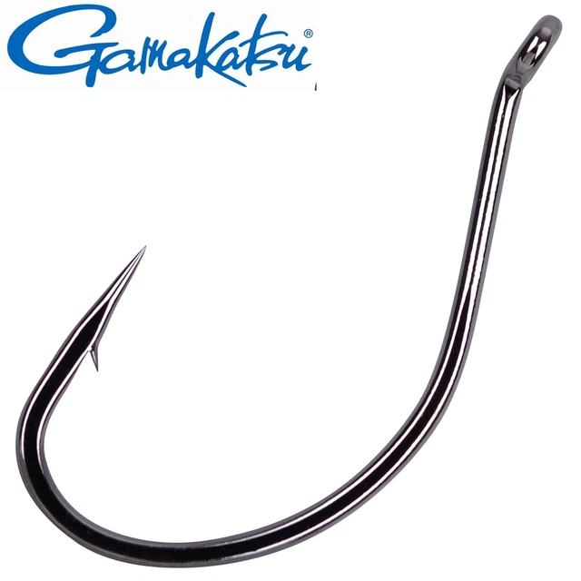 Gamakatsu Hook Worm 39 - Dropshot Haken, Raubfischhaken, Jighaken, Angelhaken