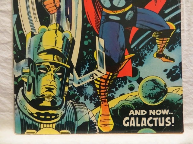 1969 Mighty Thor Comic Book..vol.1..No.160..Marvel..galactus..high-Grade Silver! 3