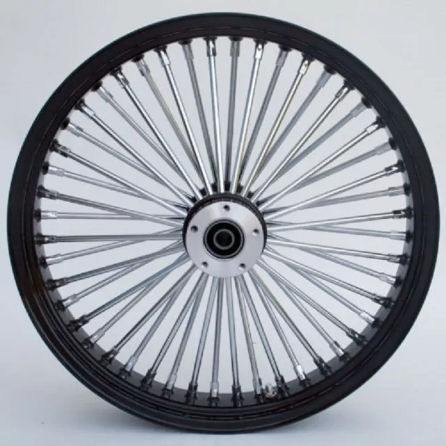 Fat Spoke Front Abs Wheel Black 21" Harley Sportster Iron Nightster Seventy-Two Fat Spoke Front Abs Wheel Black 21" Harley Sportster Iron Nightster Seventy-Two
