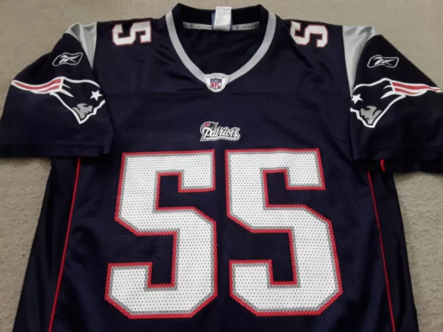 Maglia New England Patriots NFL su campo - Seau #55 - Media - Condizioni di fabbrica