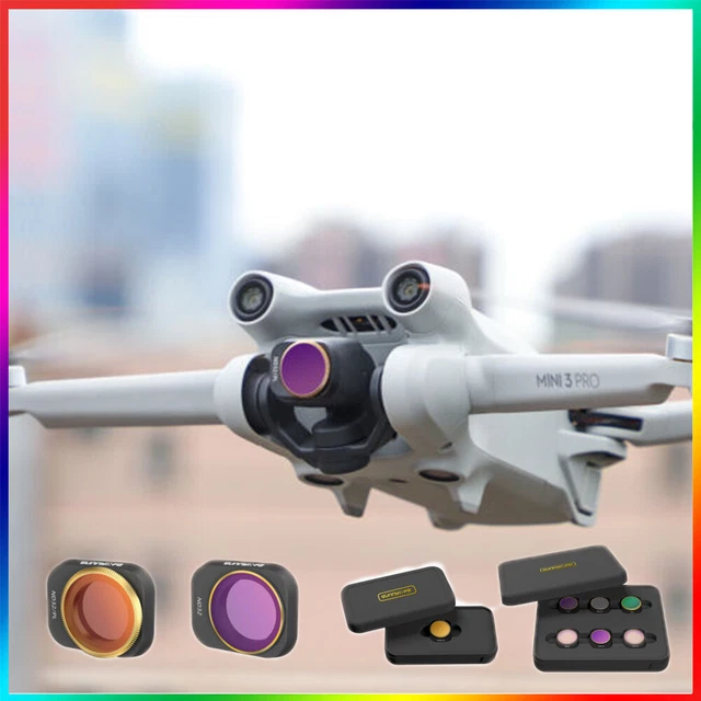Filtro objetivo MCUV CPL ND4 ND8 ND16 ND32 ND/PL para DJI Mini 3 Pro Drone ACEU