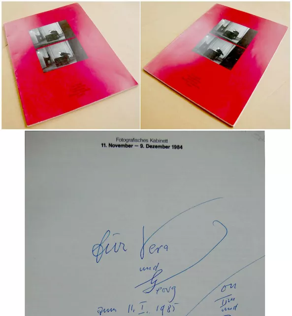 LIBRO DE FOTOS ALEMÁN FIRMADO A MANO Autógrafo TIM GIDAL Fotografía AUTÓGRAFO Judío 2