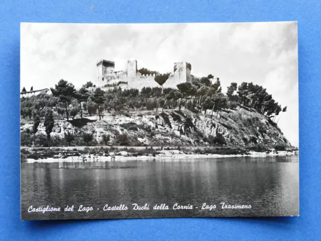 Cartolina Castiglione del Lago - Castello Duchi della Carnia - 1960 ca.