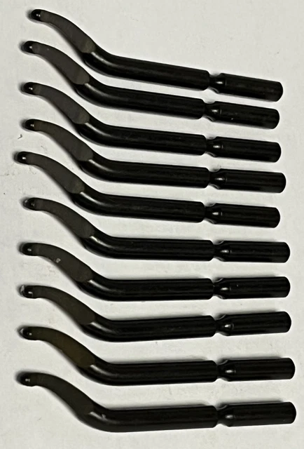 E110 Shaviv Hss Deburring Blade, New, 10 Blades Per Lot