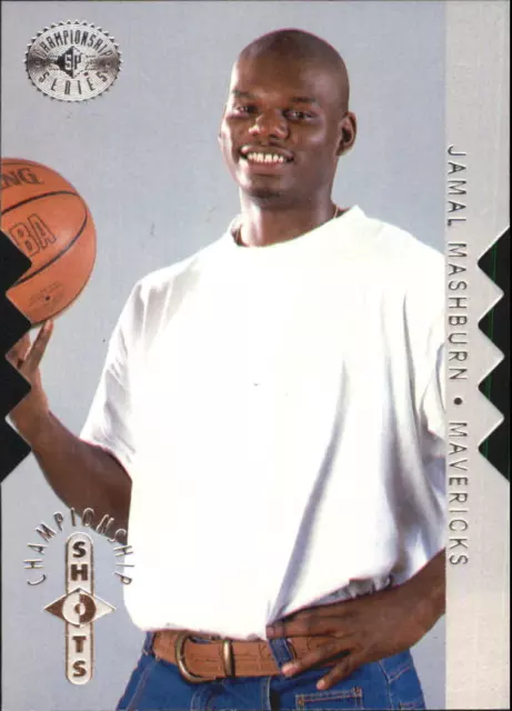 1995-96 SP Championship Championship Shots Basketball Card #S18 Jamal Mashburn