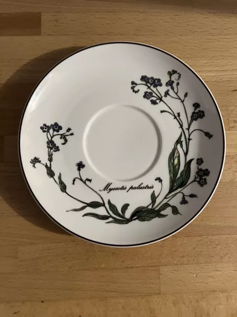 Villeroy & Boch Botanica Piattino da Tè Myosotis Palustris Senza Radice d=14,5cm