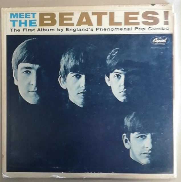 MEET THE BEATLES first album by Capitol Records T 2047 I think the 2nd ...