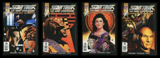 Star Trek Next Generation Perchance to Dream Comic Set 1-2-3-4 Lot STNG Picard