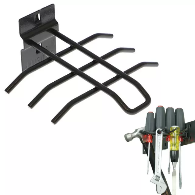 1 soporte universal para barra de montaje en estante de herramientas organizador de taller llave de martillos almacenamiento