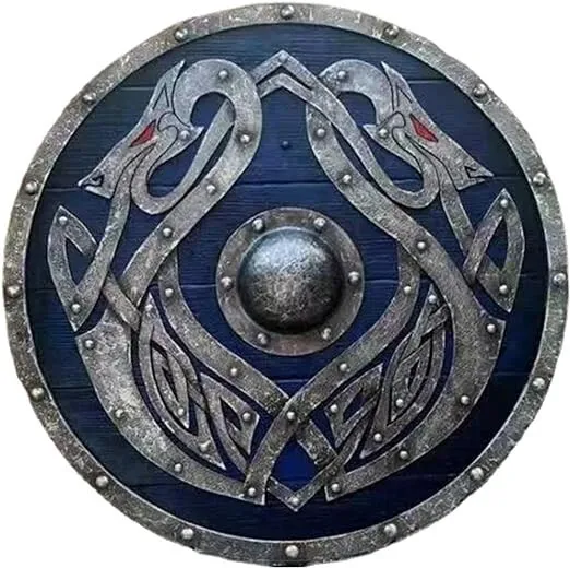 Medieval Viking Shield for Battle Round Shield for Soldier/Warrior Handcrafted