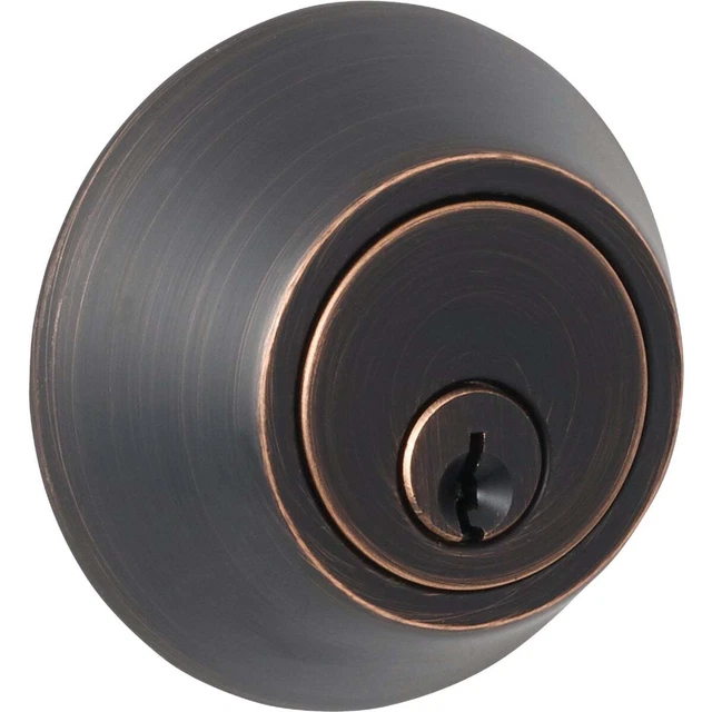 Steel Pro Oil Rubbed Bronze Single Cylinder Deadbolt DB9X71 Steel Pro DB9X71