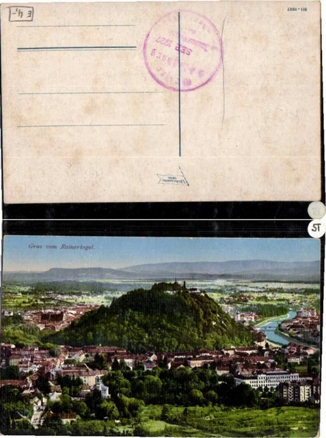 59466;Graz vom Rainerkogel 1920