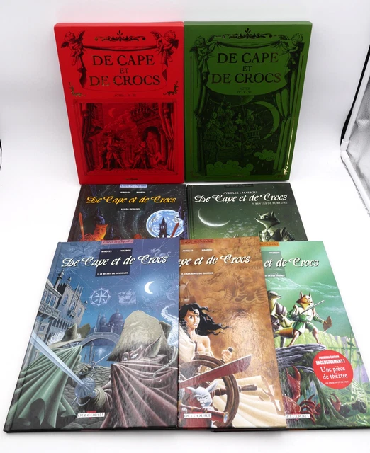 De Cape et de Crocs - T1/4/6/9 en EO - T3 (déc 98) + 2 coffrets