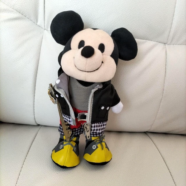 Tokyo Disney Store Mickey Mouse nuiMOs Plush Toy Doll & Kingdom Hearts Costume