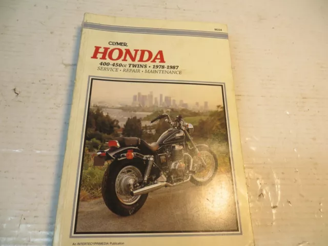 1978-1987 Honda 400/450 twins Clymers service manual