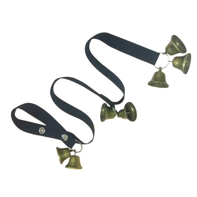 Timbre de puerta para perro entrenamiento de timbre para cachorros entrenamiento de perros colores tierra