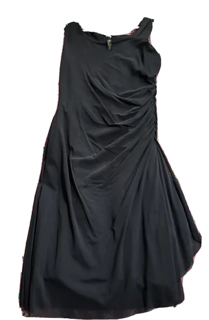 Elana Kattan Size L Sleeveless Mesh dress Sundress Fit & flare