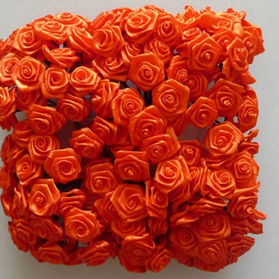 Dior Rose de Dior 144er Bande Ceinture Fleurons Satin Mariage Baptême Ivoire 10,5 CM 