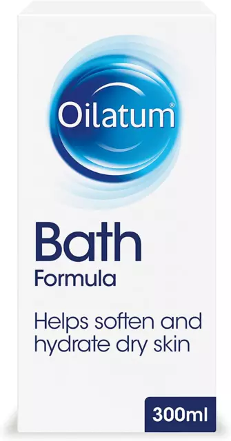 Oilatum Bath Formula Emollient Wash for Dry, Itchy and Eczema Prone Skin (300ML)