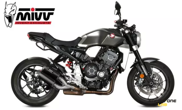 Terminali Di Scarico Mivv M3 Carbonio Honda Cb 1000 R 18 19 Omologato Euro4