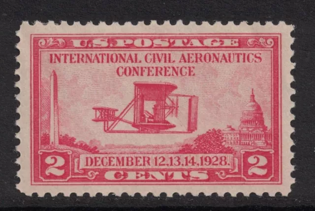 Scott 649- Mh- 2c International Civil Aeronautics Conférence, 1928- Neuf Mint