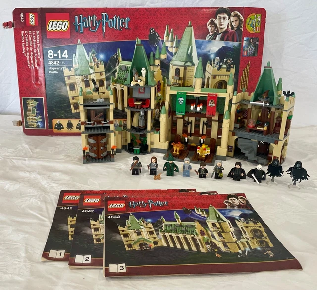 LEGO 4842: HOGWARTS Castle PLUS 4736: Freeing Dobby (Harry Potter ...