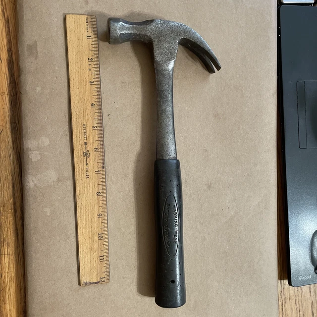 VINTAGE VAUGHAN FRAMING Hammer 20 OZ Curved Claw Hammer ! 12.99 PicClick