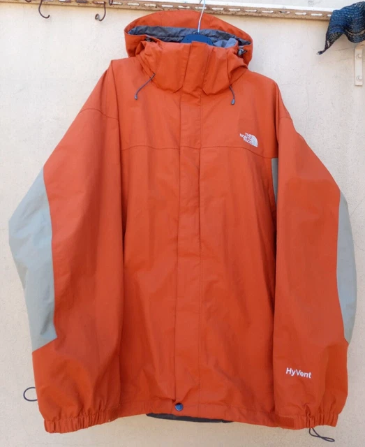 The North Face HyVent taglia XXL giacca con cappuccio uomo D7782
