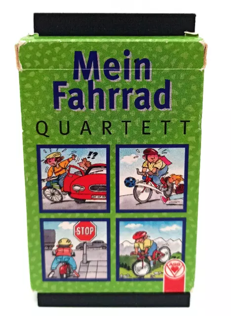 Mein Fahrrad Quartett ASS Altenburger Fahrrad fahren Lernen Lernspiel komplett