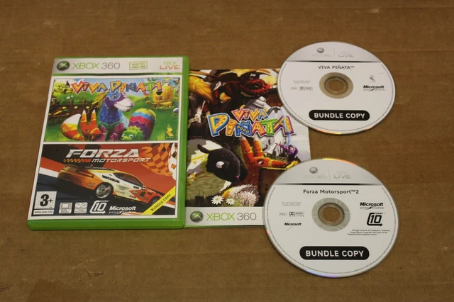 Viva Pinata | Forza Motorsport 2 (Microsoft XBox 360) UK PAL 2 Game Bundle