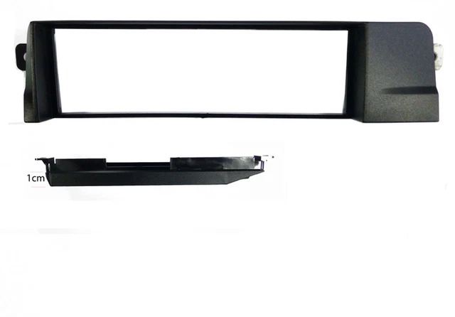 Maschera radio DIN autoradio per BMW Serie 3 E46 Professional versione HQ