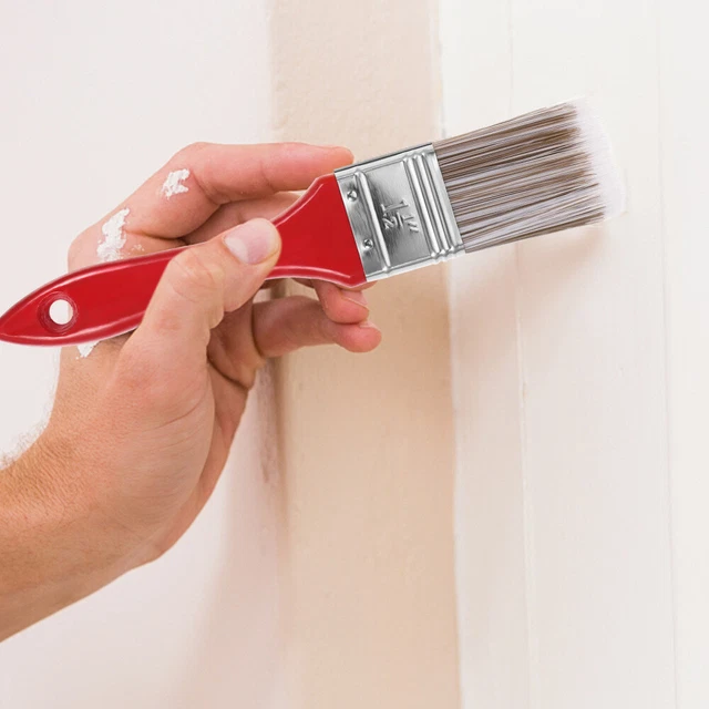 Pennello a manico in legno pennello ad acquerello spazzola di pittura portatile 2
