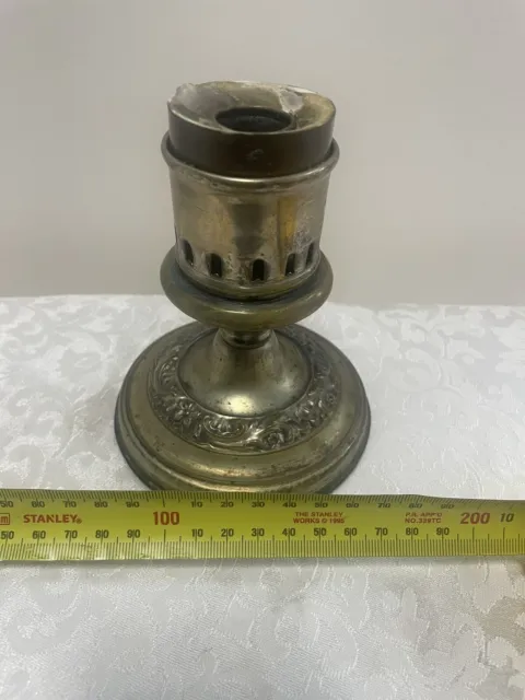 Vintage Metal Victoria Style Candle Sticks Holders Lamp Base Home Decorated Gift