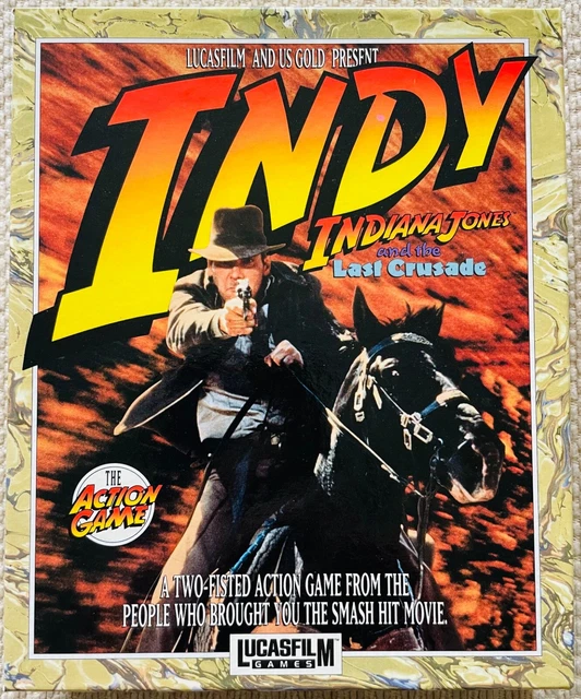 Indiana Jones et le Temple du Péril Lucasfilm jeux Atari 1985 jeu vidéo