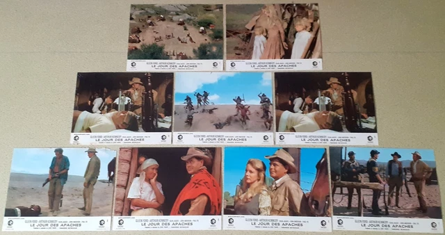 Le Jour Des Apaches.glenn Ford.western.photos