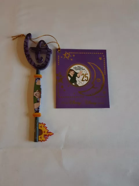 Disney The Hunchback of Notre Dame 25th Anniversary Key new (d.b.16)